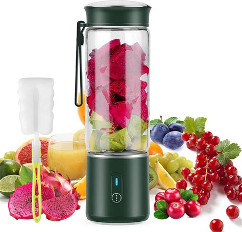 Buy Portable Blender,Personal Hand Smoothie Travel Blender Cup, Fruit ...