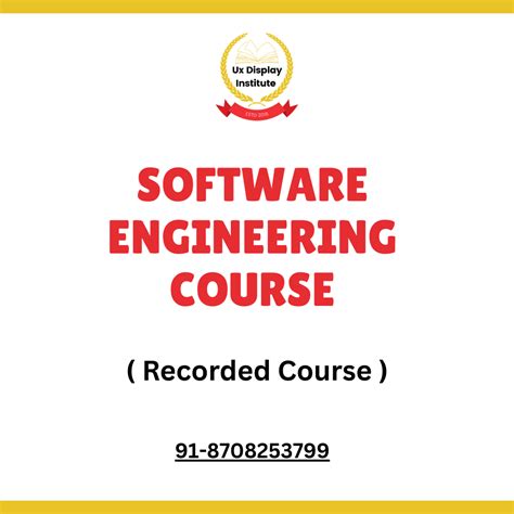 Image result for Software Engineering Course Description