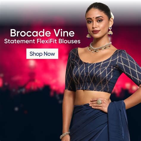 Shop Latest Readymade Saree Blouses, Sarees, Lehengas & More | Binks