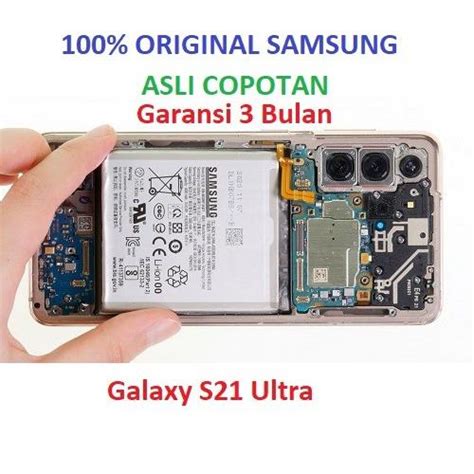 Jual Battery Baterai SAMSUNG Galaxy S21 Ultra 5G Original Copotan EB ...