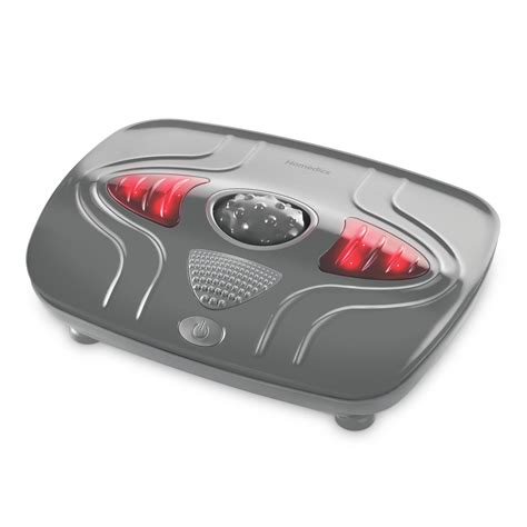Homedics Vibration Foot Massager with Soothing Heat, Gray - Walmart.com