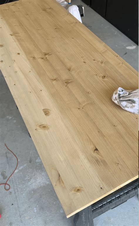 How to Stain Pine To Look Like Oak- In 6 Easy Steps - | Staining wood ...