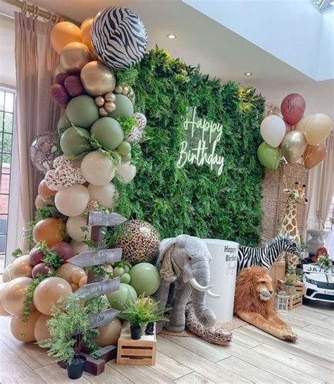 Event Bazaar - Rainforest Decorations, Jungle Theme Birthday ...