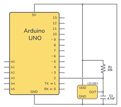 Check Hall Effect Sensor Arduino 的图像结果