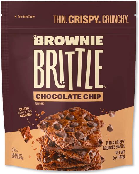 Amazon.com: Sheila G's Brownie Brittle, Chocolate Chip, 5 Oz