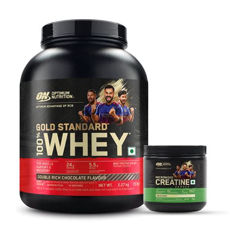 Gold Standard 100% Whey Protein Powder Double Rich Chocolate 5 lbs and