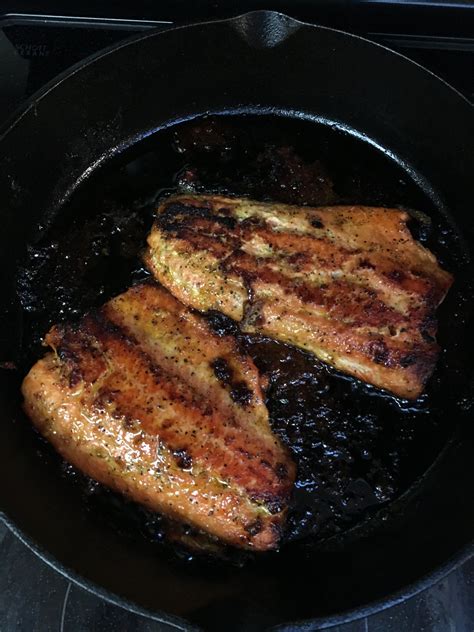 Cast Iron Skillet Grilled Salmon at Amanda Okane blog