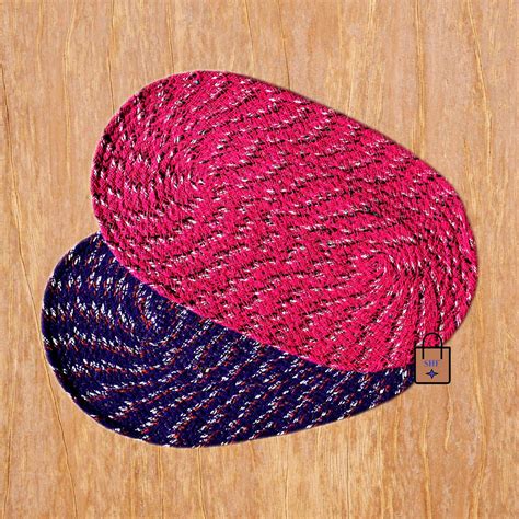 Buy SHF® Cotton Door Mats & Bathmats Size 33x53 CM Set of 2 Piece ...