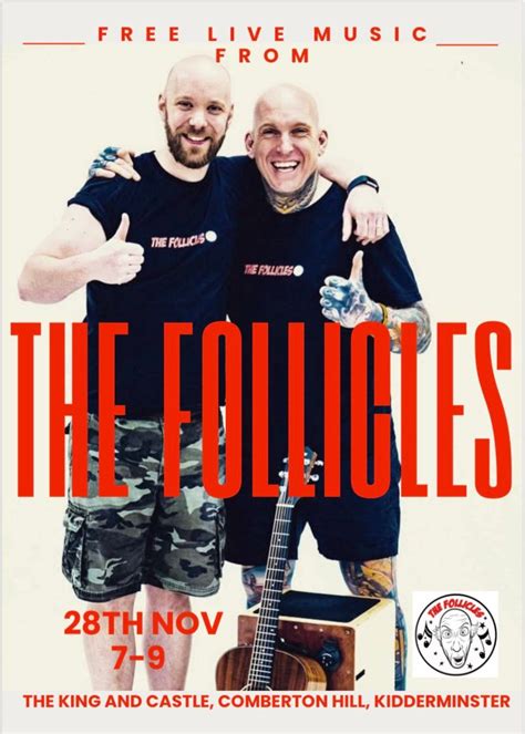 The Follicles - FREE live music and laughter at The King & Castle ...