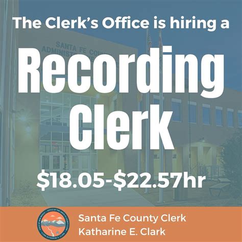 Santa Fe County Clerk on LinkedIn: #hiring