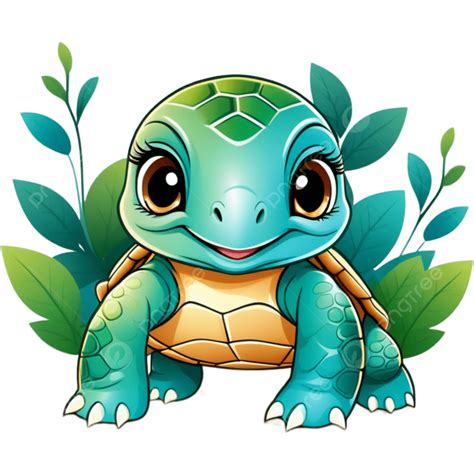 Cute Baby Turtle Cartoon, Turtle Clipart, Cute Clipart, Cartoon Clipart ...