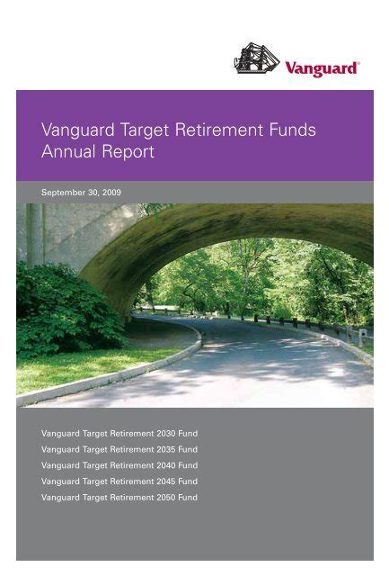 Vanguard Target Retirement Funds Annual Report September 30 ...