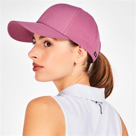 Ball marker golf cap, dark pink