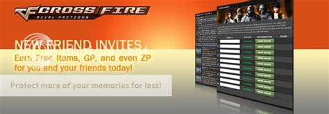 Introducing the Cross Fire Friend Invite Program! — Forum