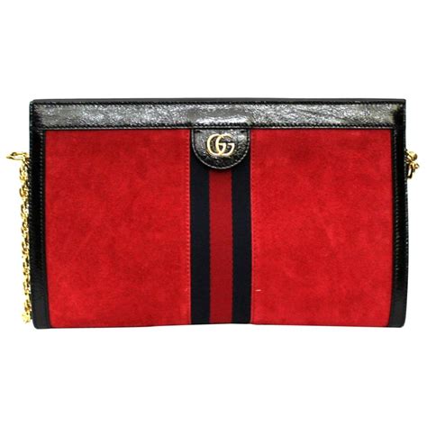 Gucci Dionysus Leather-Trimmed Embossed Velvet Shoulder Bag at 1stDibs