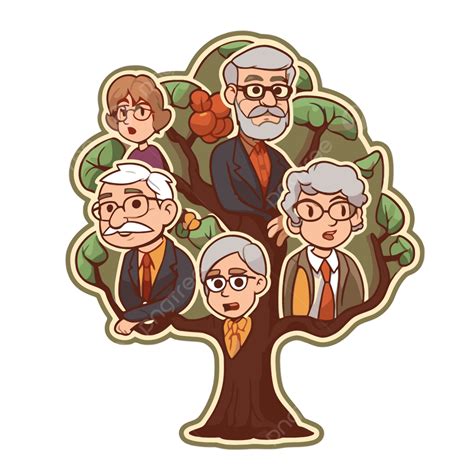 Family Tree Clip Art Free Tree Family Clipart Template Kids ...