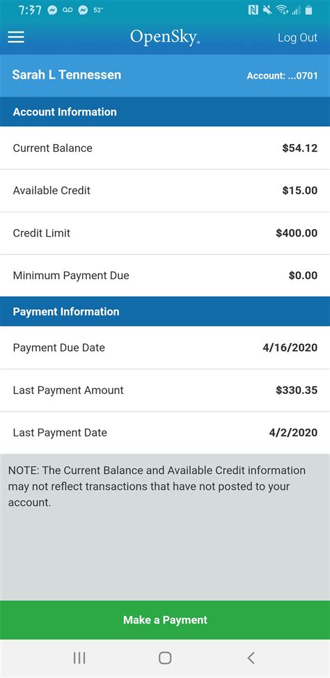 OpenSky Credit Card Reviews - 277 Reviews of Openskycc.com | Sitejabber