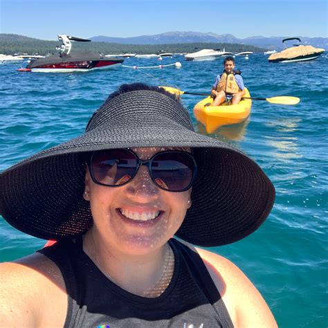 Kayaking at Commons Beach in Tahoe City, Lake Tahoe
