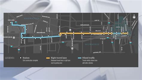 MCTS: Bus Rapid Transit line enters final construction stage | FOX6 ...
