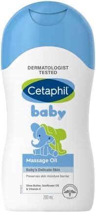 Cetaphil Baby Massage Oil, 200 ml, White : Amazon.in: Baby Products