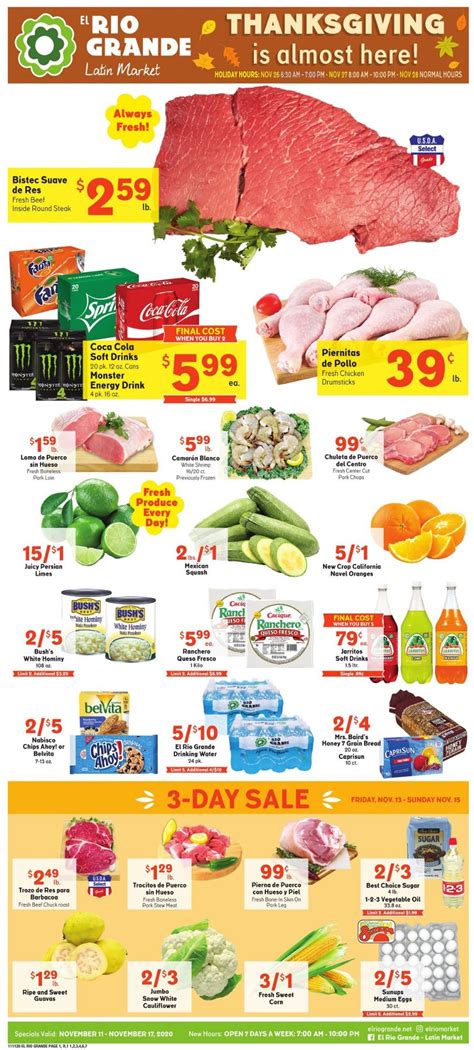 El Rio Grande Ad Circular - 11/11 - 11/17/2020 | Rabato