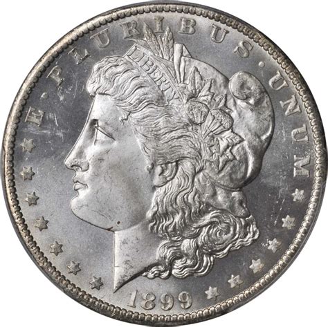 1899-O Morgan Silver Dollar. MS-65+ (PCGS).拍卖成交价格及图片- 芝麻开门收藏网