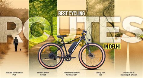 Best Cycling Routes in Delhi: Top 5 Trails| Hero Lectro