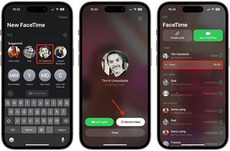 iOS 17: How to Record a FaceTime Video or Audio Message - MacRumors