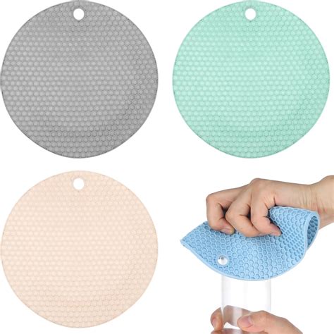 Amazon.com: Ouligay 4PCS Jar Opener Rubber Jar Opener Gripper Pad Jar ...