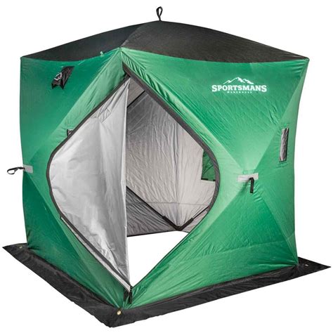 Sportsman's Warehouse 3 Person Insulated Ice Fishing Shelter ...