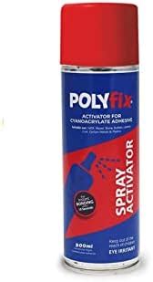 POLYFIX Aerosol Activator for Cyanoacrylate Adhesive - 500ml Spray Can ...