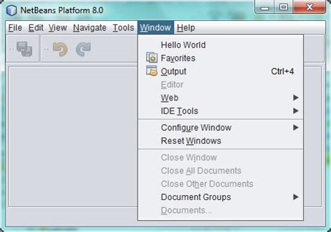 NetBeans Java with Ant Run the Project 的图像结果