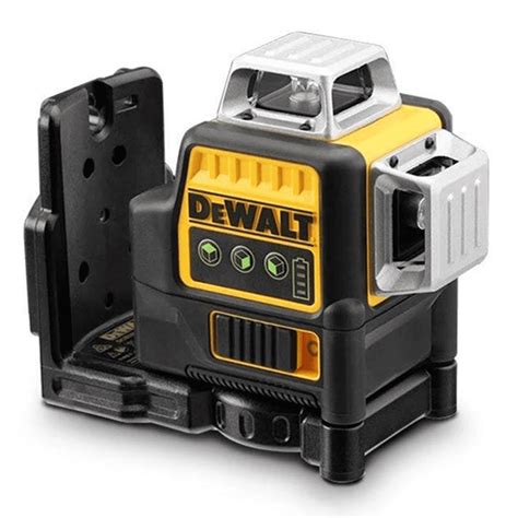 DeWalt 12V MAX Self-Leveling Cross Line 3 x 360 Green Laser Level ...