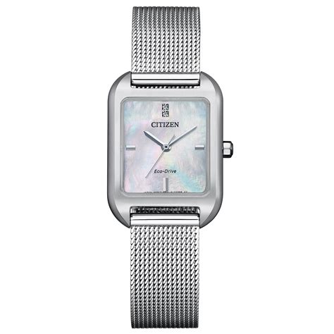 Orologio Citizen Donna Eco Drive Rettangolare EM0491-81D ...