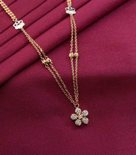 Pendant Chain | Buy Flower pendant chain @OnlinePNG – P. N. Gadgil ...