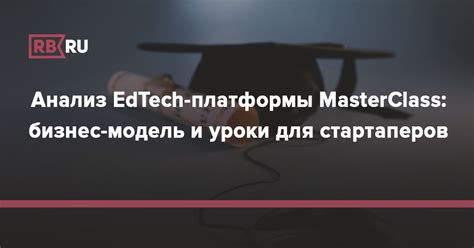 Анализ EdTech-платформы MasterClass: бизнес-модель и уроки для ...