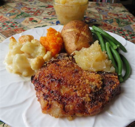 Pork Chops & Applesauce | The English Kitchen