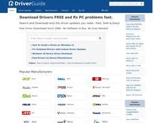 DriverGuide Free 的图像结果