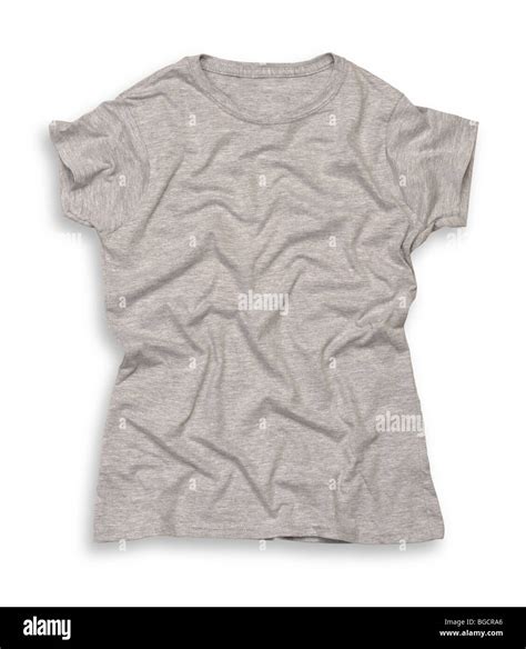 Grey tee shirt Stock Photo - Alamy