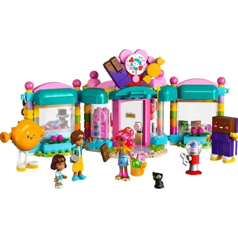 LEGO Friends 42649 Heartlake City Sweet Shop – Pretend Candy Store ...
