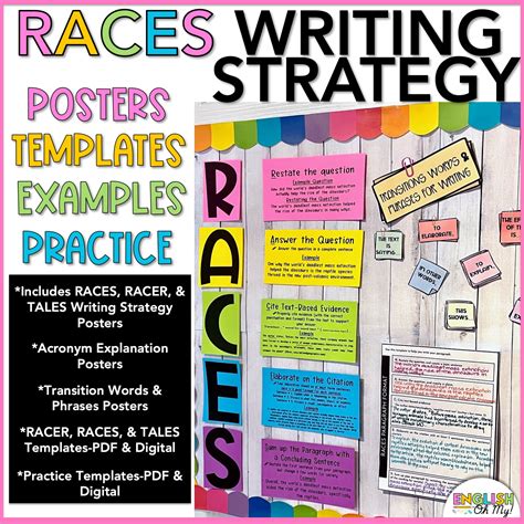 RACES Writing Strategy & Paragraph Writing - English, Oh My!