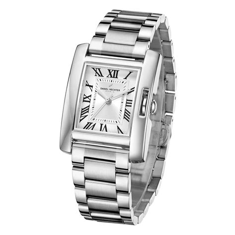 Daniel Hechter Paris Square Dial Watch for Women with Roman Indices and ...
