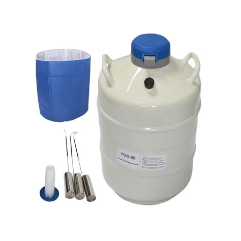 Liquid Nitrogen Container, SHengwin 20L Liquid Nitrogen Tank LN2 ...