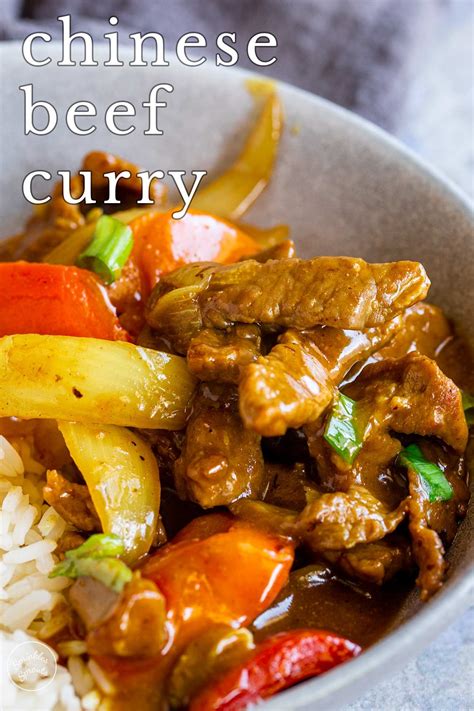This Chinese Beef Curry is a quick, easy, and delicious recipe that ...