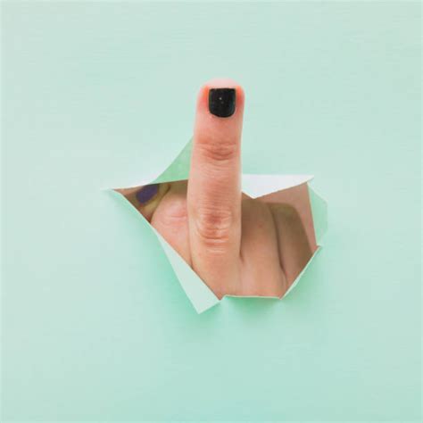Best Middle Finger Gesture Backgrounds Stock Photos, Pictures & Royalty ...