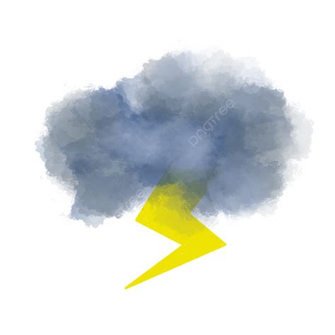 Cloud And Thunder, Thunder, Cloud, Lightning PNG Transparent Clipart ...