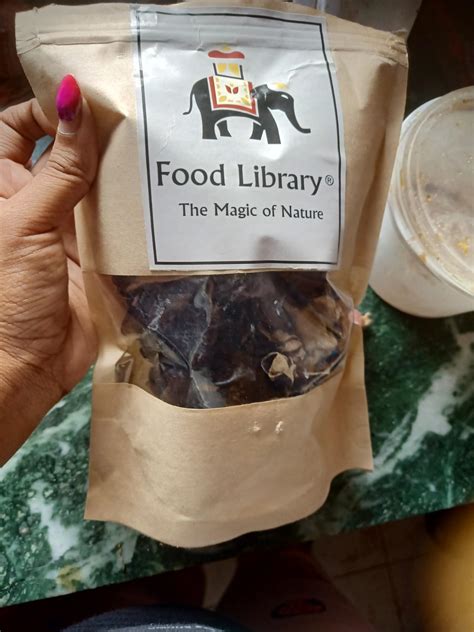 Food Library The Magic Of Nature Dried Black Fungus Mushrooms, 100g ...