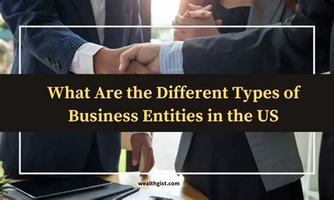 Types of Business Entities 的图像结果