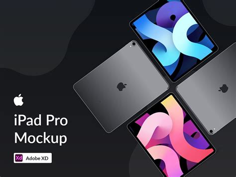 Free iPad Pro Mockups freebie for Figma and Adobe XD