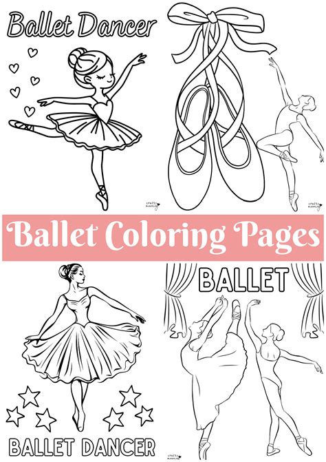 Printable Ballet Coloring Pages [2025]